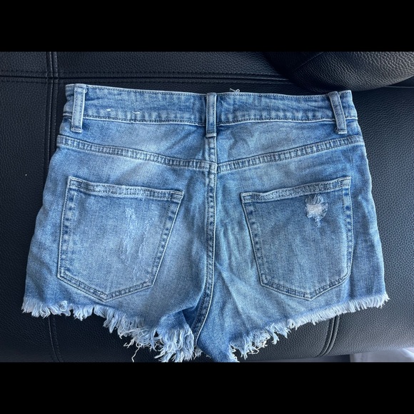 Light Blue Jean Shorts Size Small - Picture 2 of 4